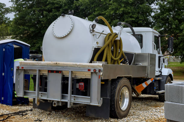 Porta potty delivery and setup in North Enid, OK